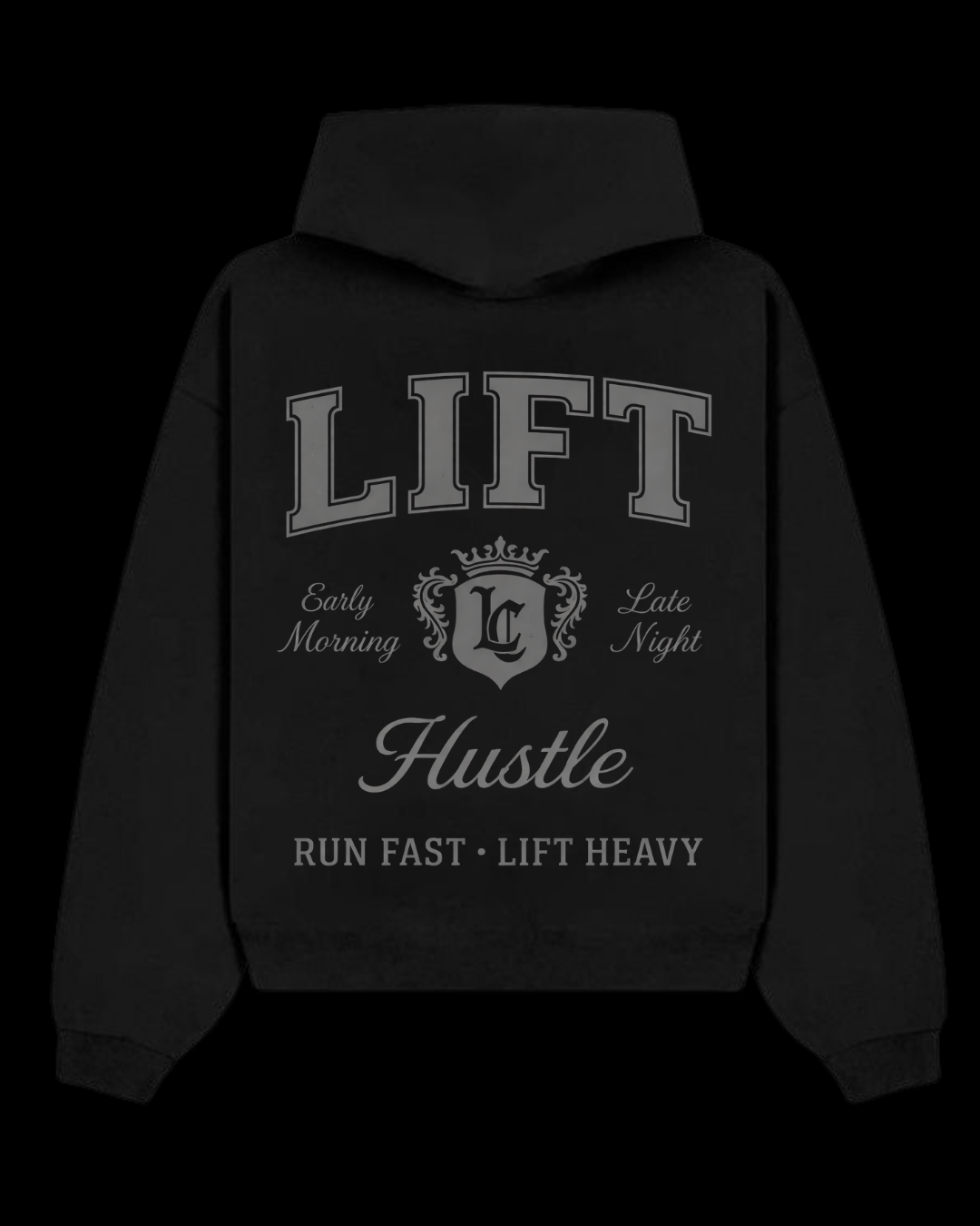 Run Fast - Lift Heavy Hoodie